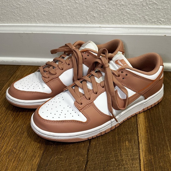 Nike Shoes - Nike Women’s Dunk Low White/Rose Whisper Size 9.5